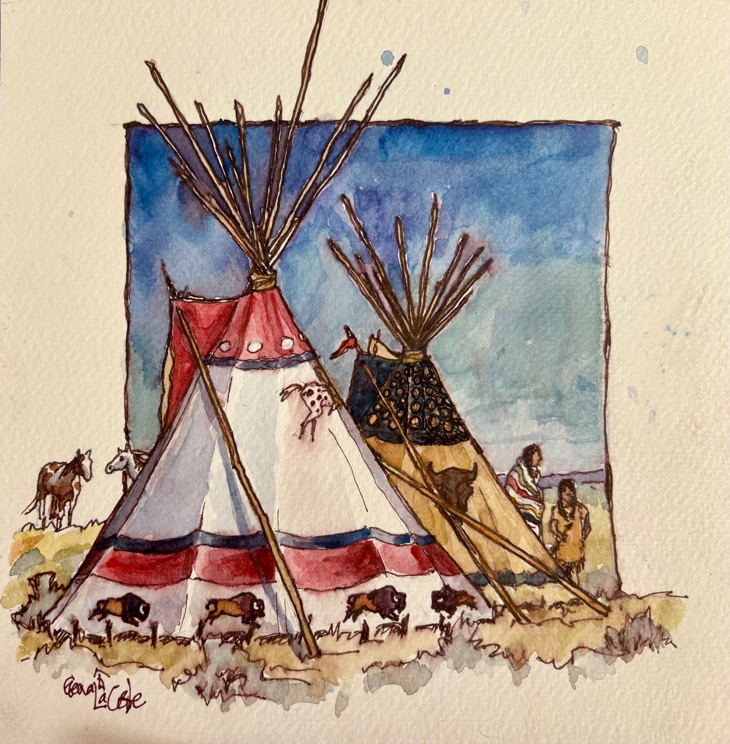 Bison Lodges