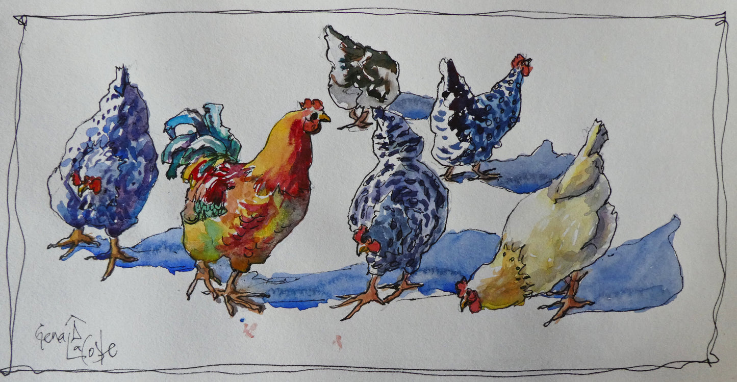 Nobody Here But Us Chickens